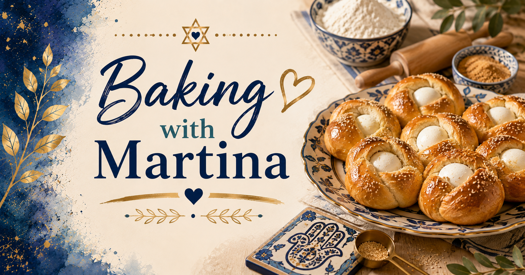 Baking with Martina