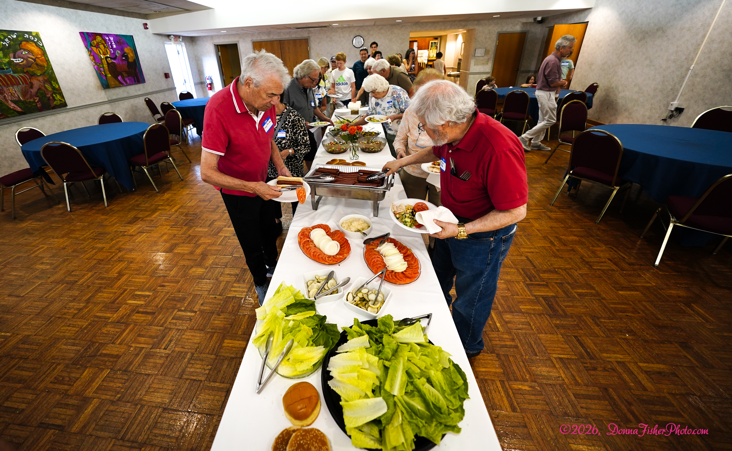 Congregation Keneseth Israel of Allentown, Pa. holds its Welcome Back Barbecue on Saturday, August 29, 2026. Photography ©2026, DonnaFisherPhoto.com